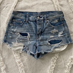 American Eagle High rise vintage festival shorts